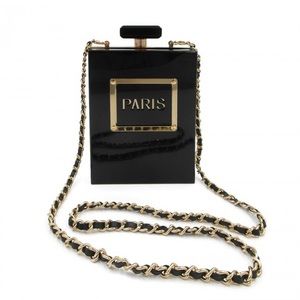 Acrylic Paris Perfume Crossbody